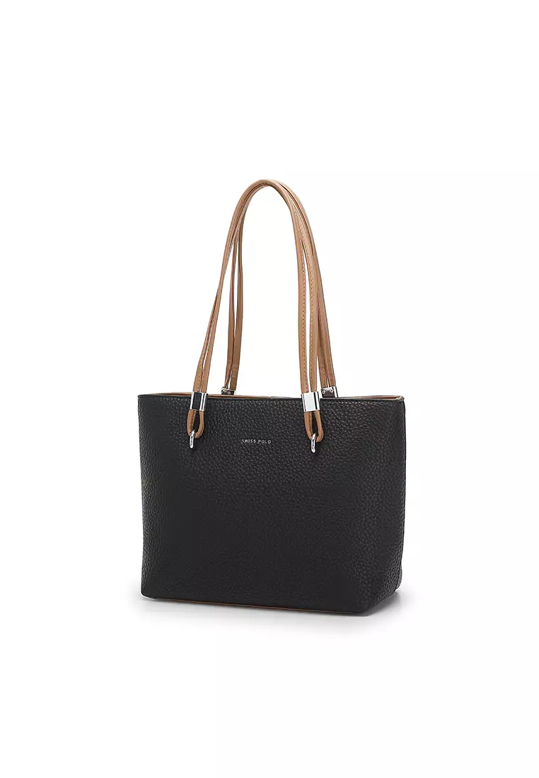 Women's Tote Bag / Shoulder Bag (側孭袋 / 單肩包) - 黑色