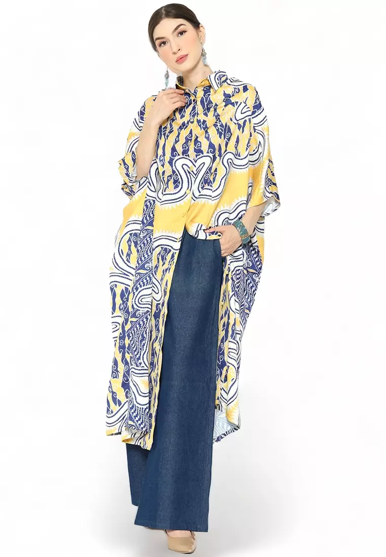 Kanzi Collared Kaftan