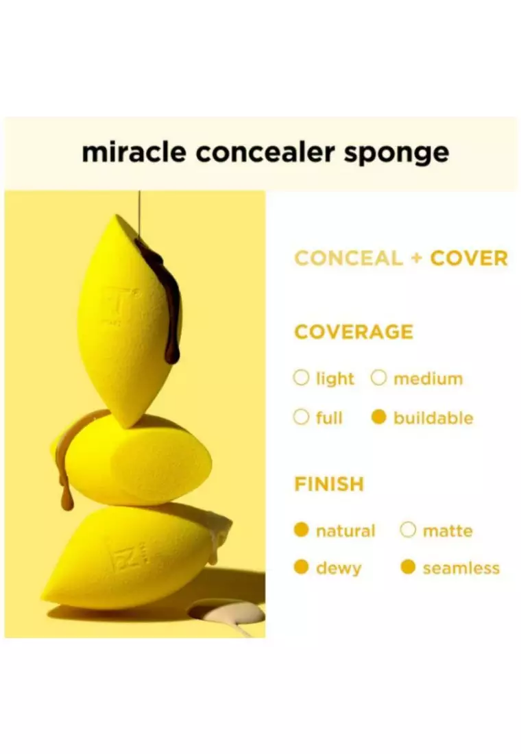 Real Techniques 100092 Miracle Concealer Sponge