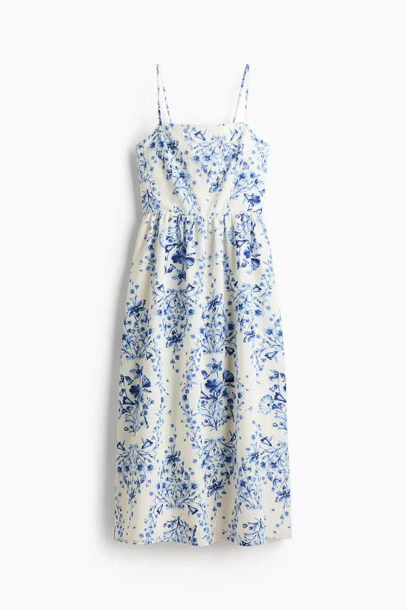 Strappy midi dress