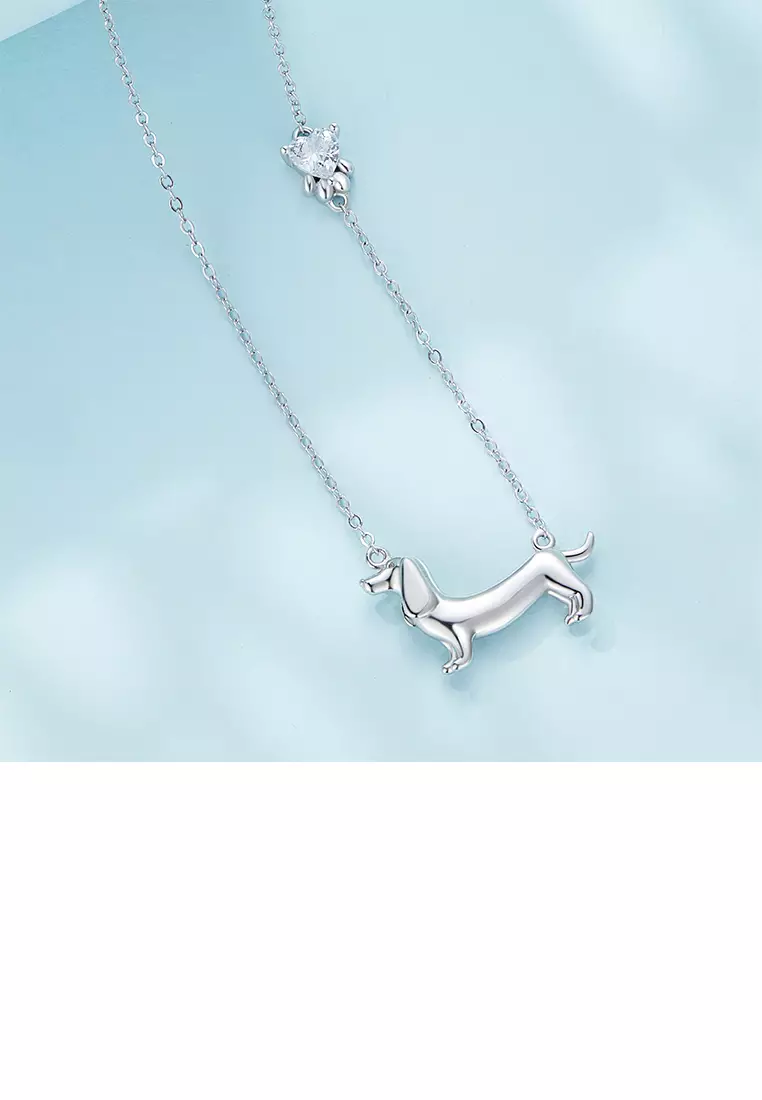 Swarovski dachshund necklace best sale
