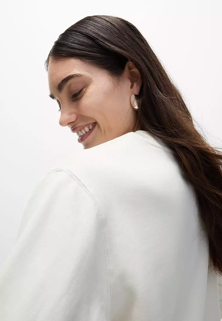 Pure Cotton Sparkly Sweatshirt