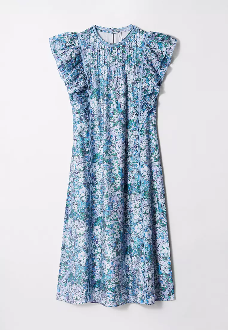 Frill Maxi Dress