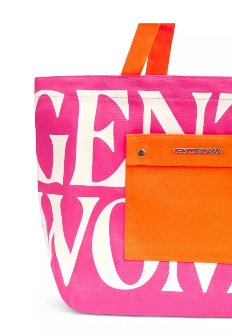 GW Painted Wall Tote Pink