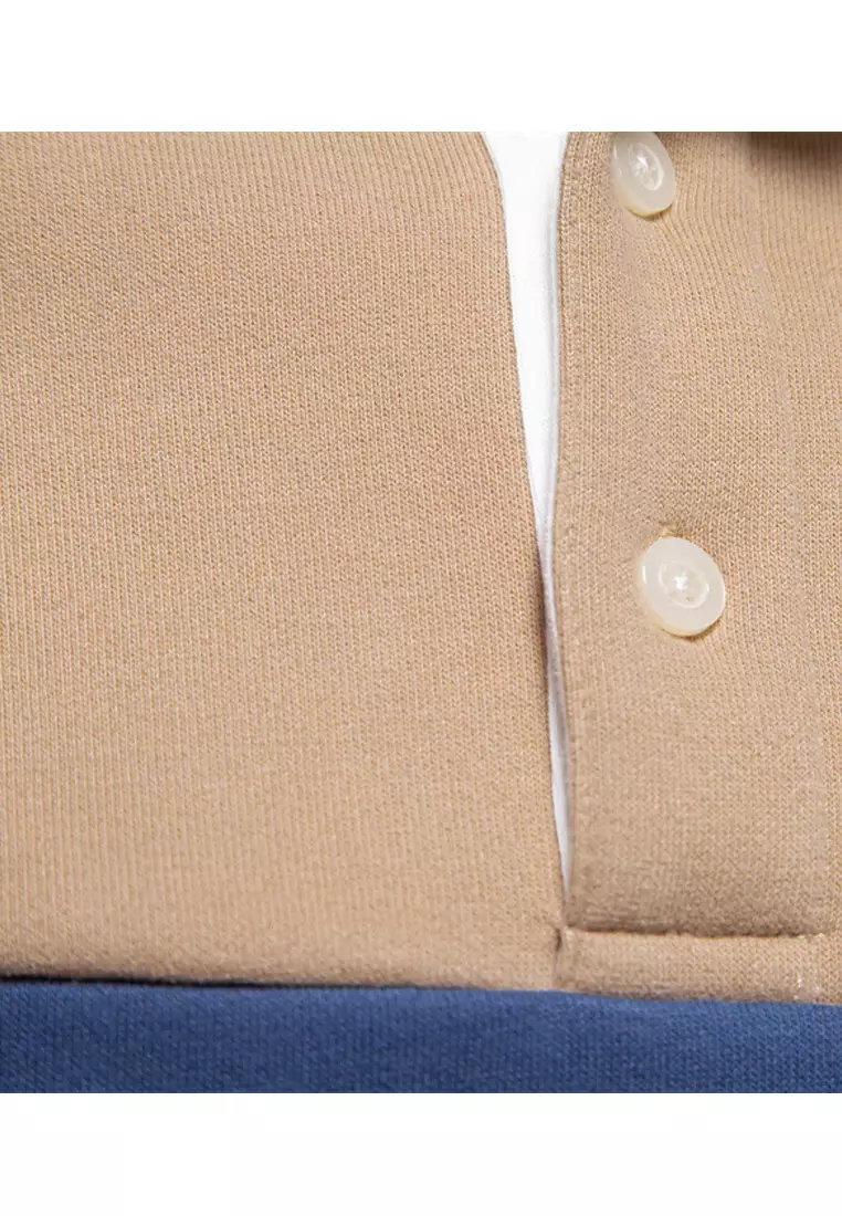 Casual Color Matching Polo Shirt AX-HD3006