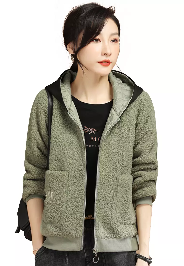 Girls hot sale faux jacket