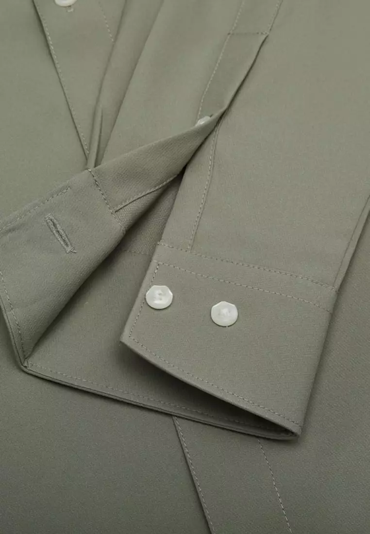 Non-Iron Quick Dry Smart Fit Poplin Shirt