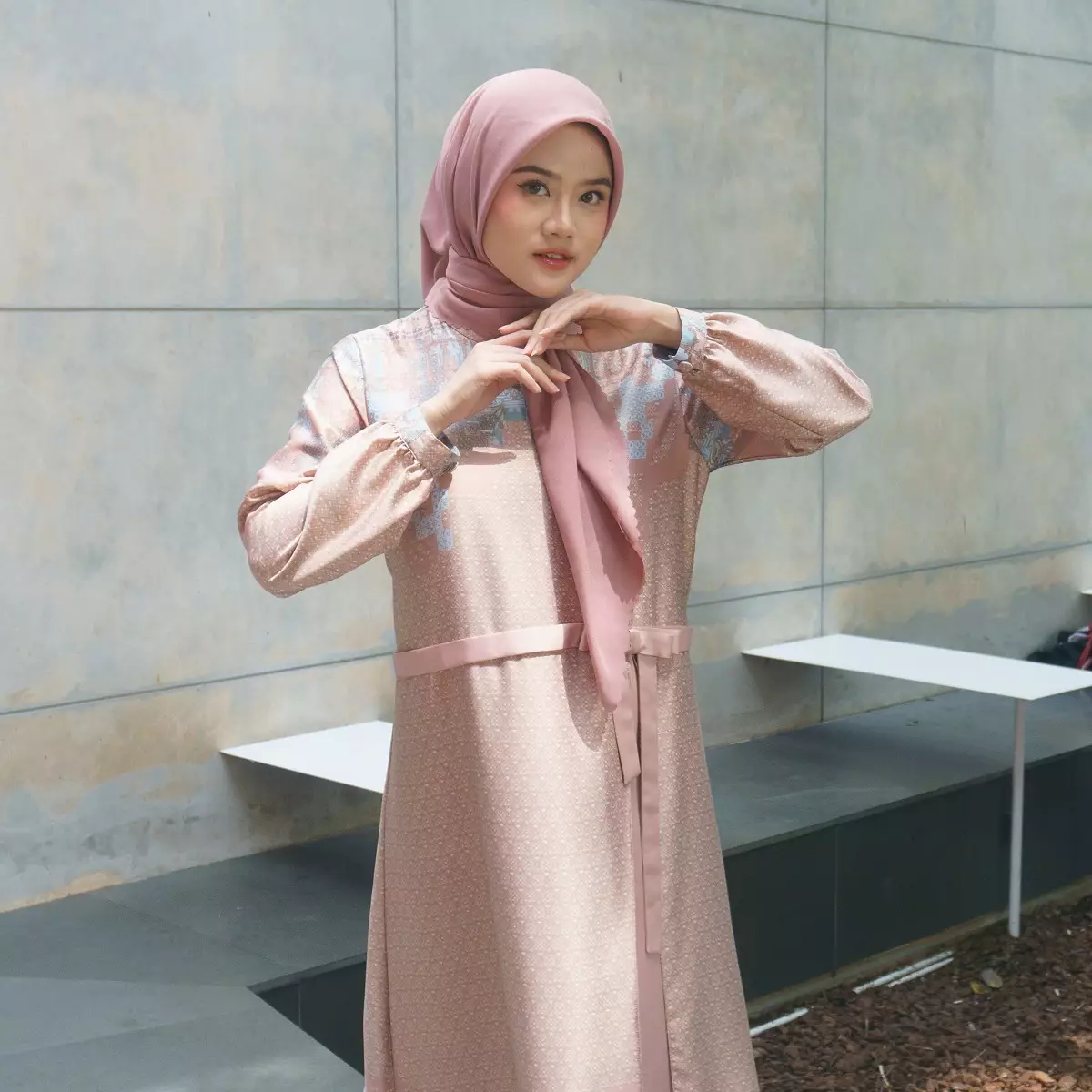 EPC Gamis Reisha - Dusty Pink - The Ethnic Series