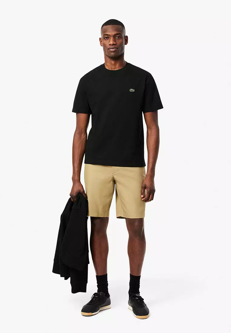 Regular Fit Gabardine Chino Bermuda Shorts