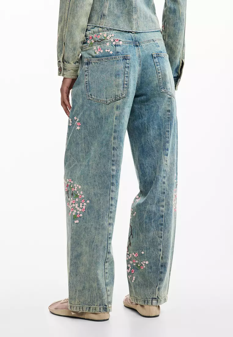 DENIM LONG TROUSER