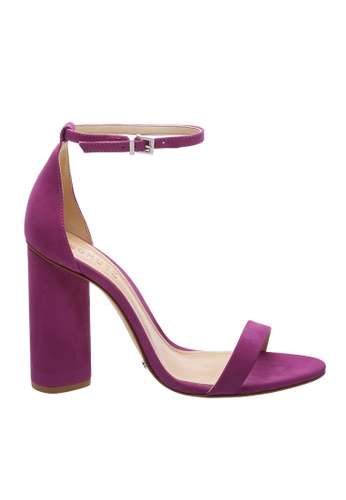 Schutz purple SCHUTZ Strap Block Heel Sandal - CURRENT (GRAPE) 831E1SHF861304GS_1