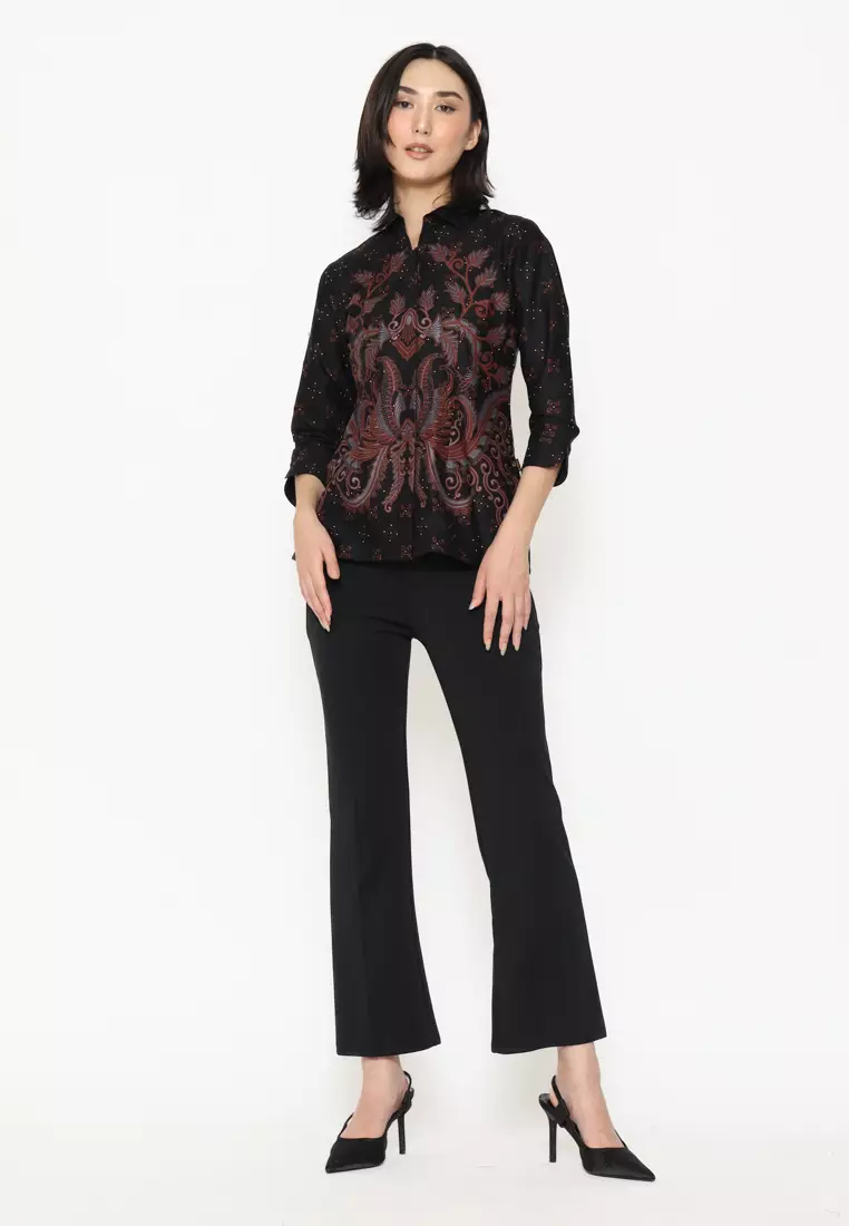 My Aksa Batik Wanita Blouse Emma Edrick