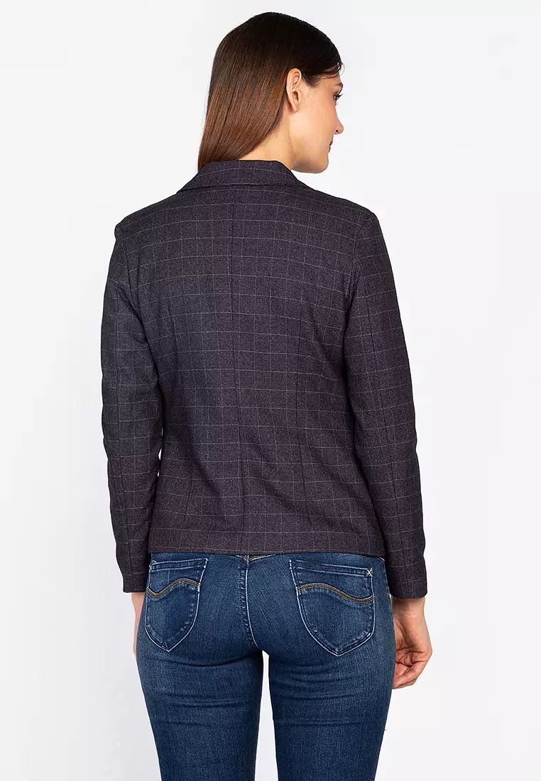 Woolen Business Casual Blazer