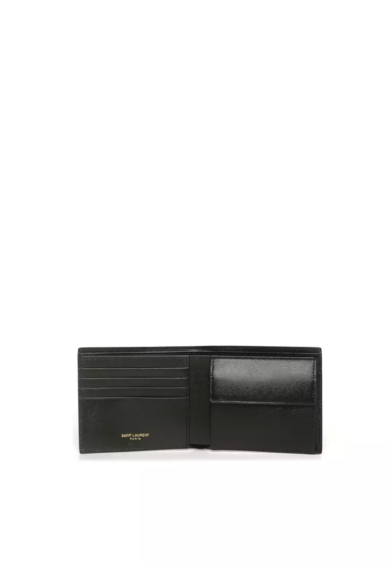 Buy Saint Laurent Tiny Cassandre East West Wallet With Coin Purse Wallet Online Zalora