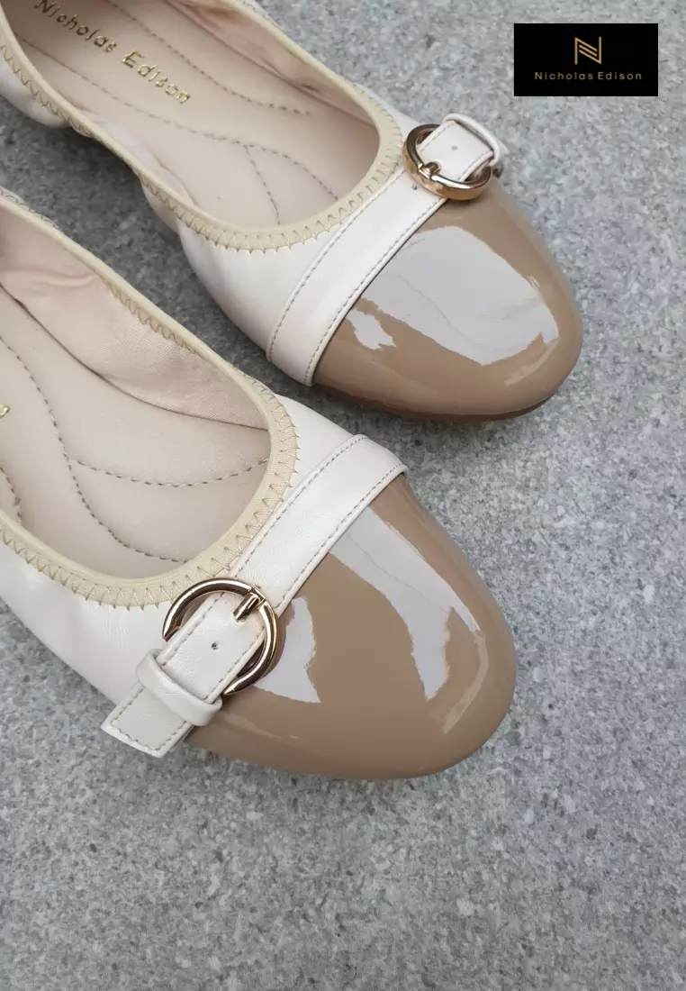 Nicholas Edison Flat Laura Cream