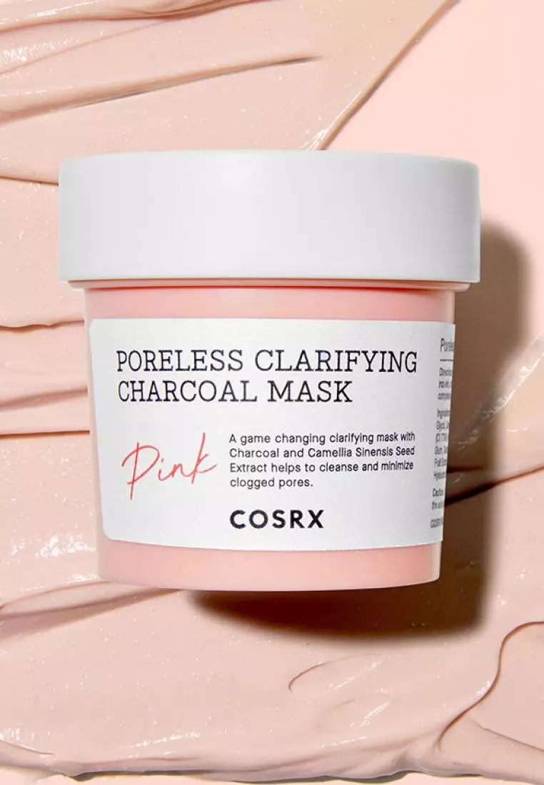Cosrx Poreless Clarify Charcoal Mask [Pink] 110g (New Batch)