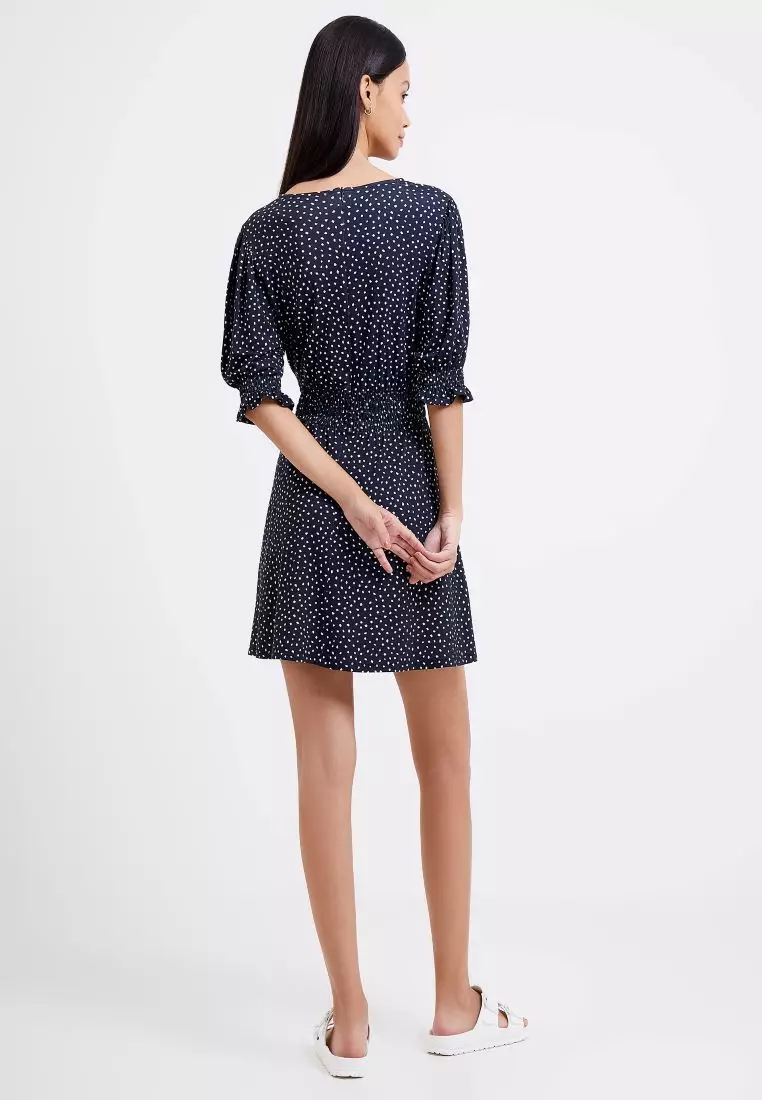 Buy French Connection MEADOW DEA 3 4 SLEEVE DRESS 2024 Online