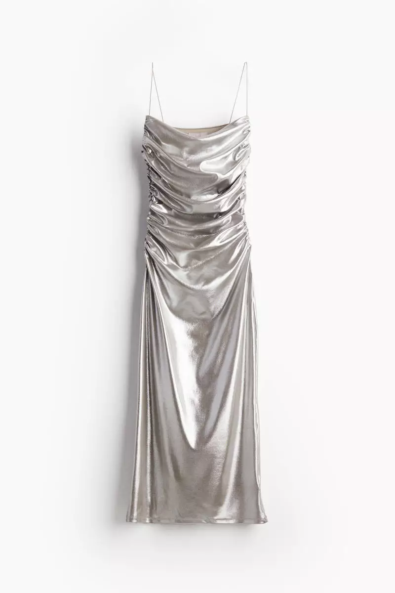 Buy H&M Shimmering metallic jersey dress 2026 Online | ZALORA Philippines