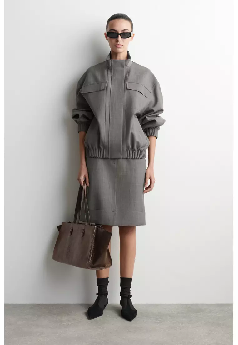 MONUMENT TOTE BAG - LEATHER