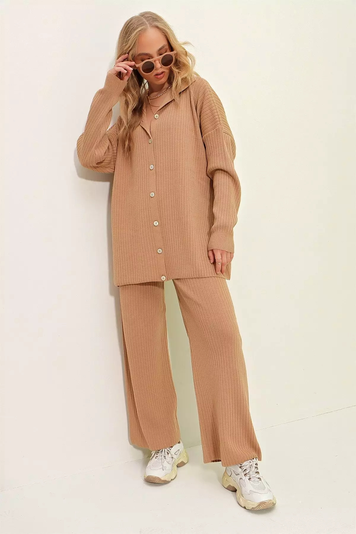 Knitted Top & Bottom Set