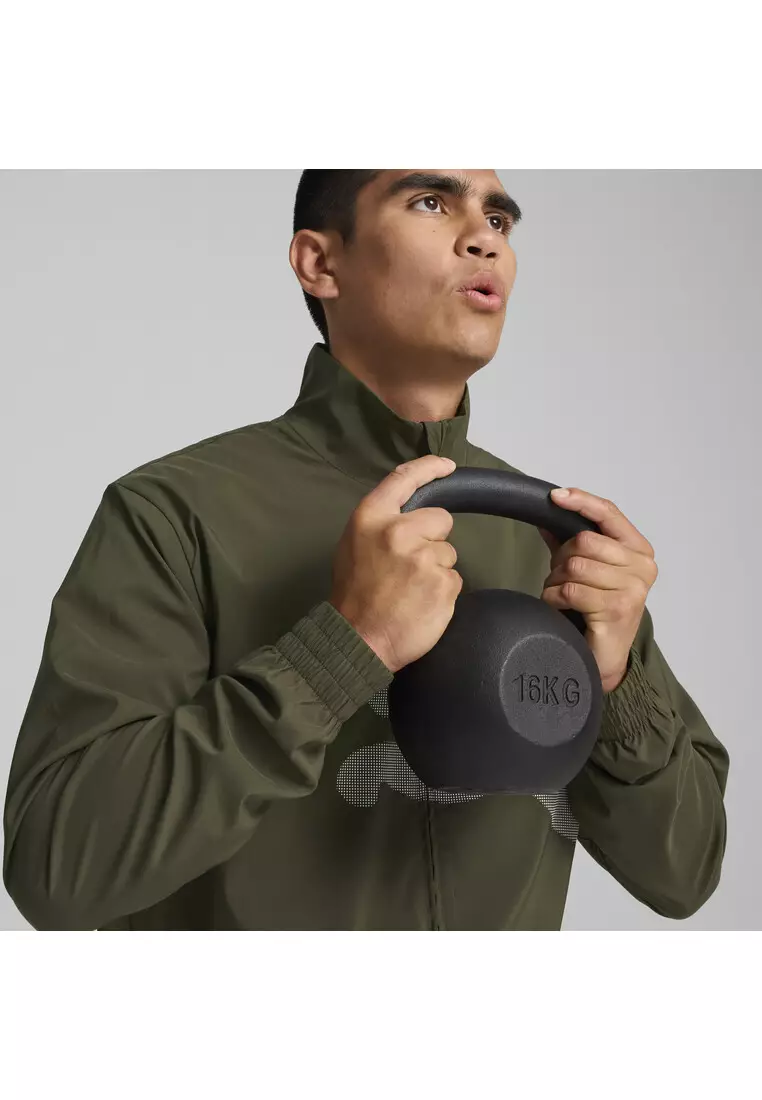 TRAIN BIG CAT 男子梭織運動外套