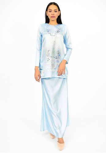 Kurung Watie from Watie Collections in Blue