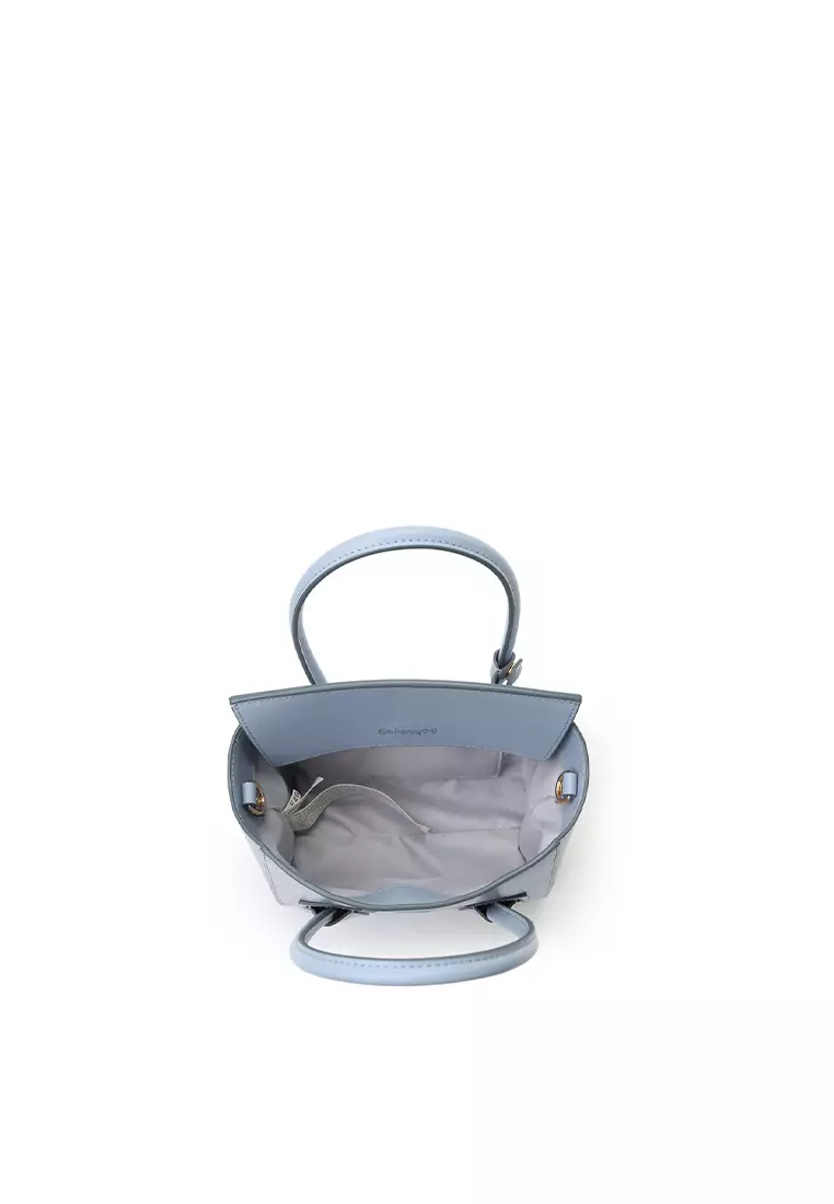 UNNI Mini Top Handle Bag - Baby Blue