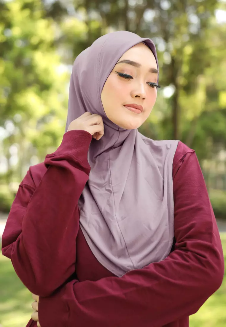 Cotton Bee - Safar Sport Bergo | Hijab Instan Olahraga - Amethys