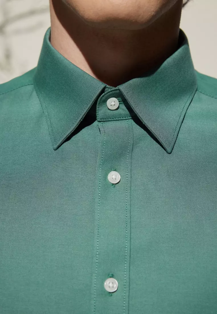 G2000 Non-Iron Cotton Stretch Smart Fit Oxford Shirt