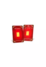 999.9/24K Pure Gold - Festive Red (1g)