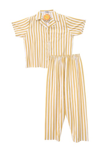 Tahlia yellow Piyama Tie Dye Tahlia One Set Pyjamas Rayon Motif Jumbo 581D9AA7ECAD80GS_1