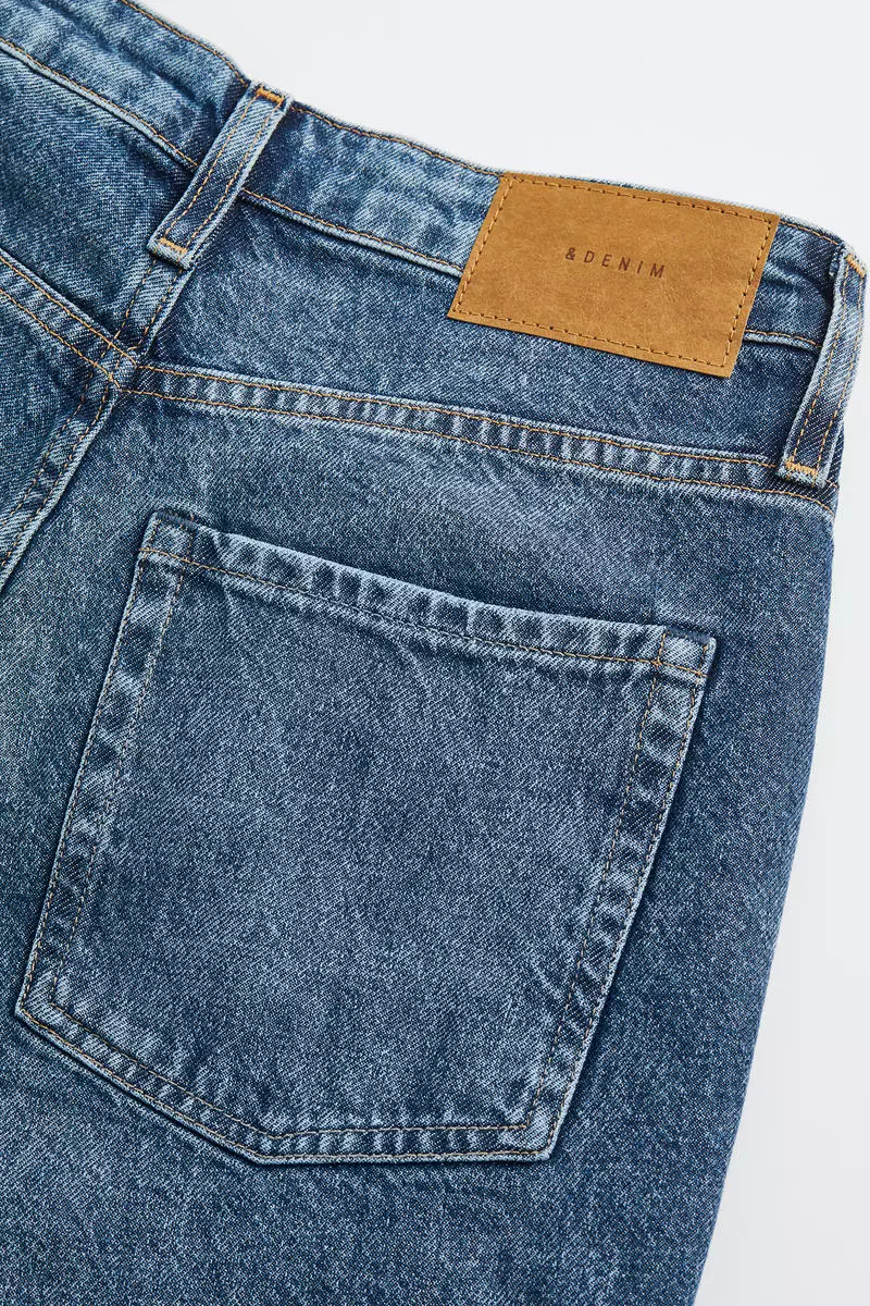 Buy H&M Mom Comfort Ultra High Ankle Jeans 2024 Online