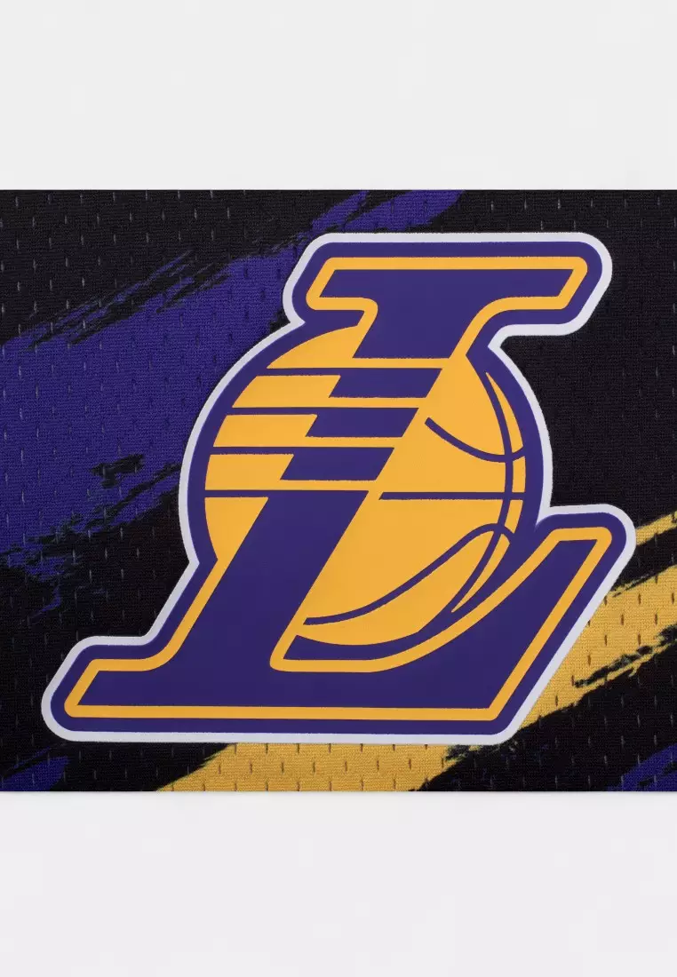 Los Angeles Lakers #23 Lebron James Basketball Jersey for Smear Collection