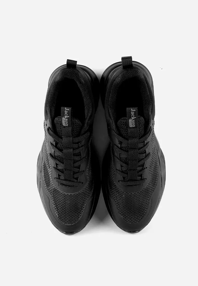 Jackson Active Zephyr Full Black - Sepatu Sporty