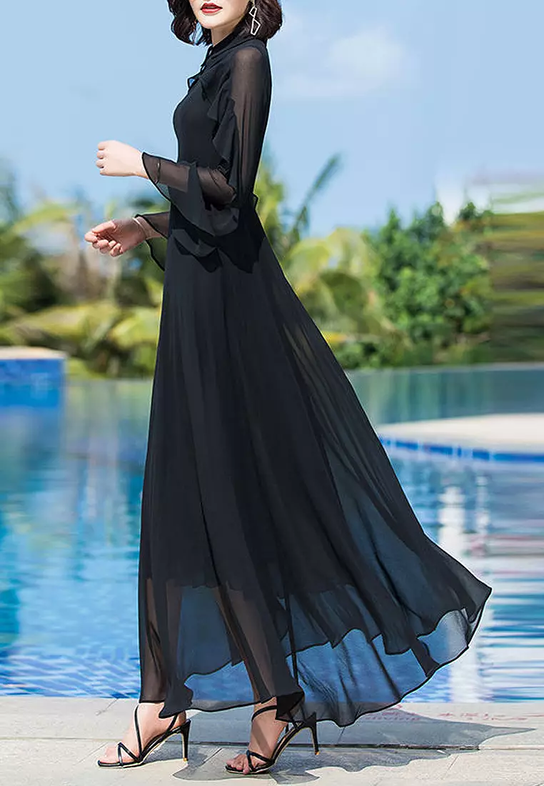 Simple long dress online