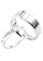 Elfi silver Elfi 925 Genuine Silver Couple Ring C379 FA799AC204515DGS_1