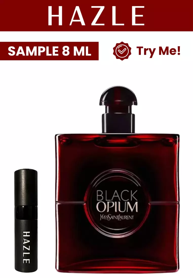 [Sample] Black Opium Eau De Parfum Over Red Woman EDP 8 ml