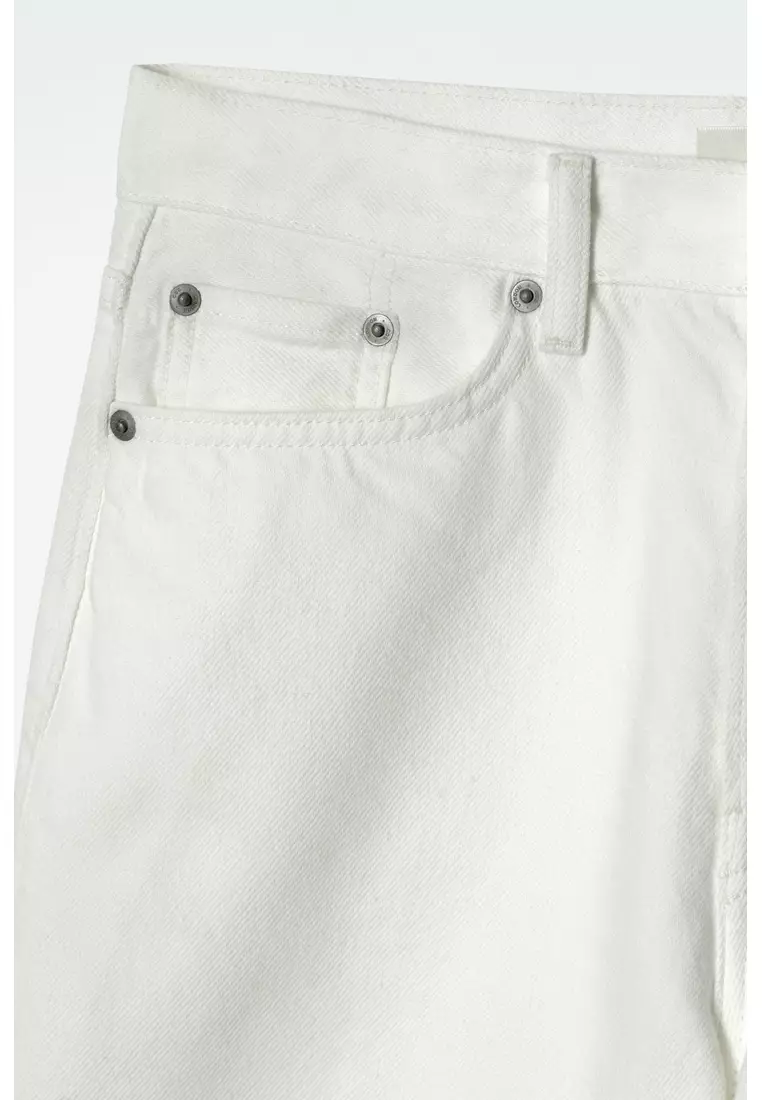LONGLINE DENIM SHORTS