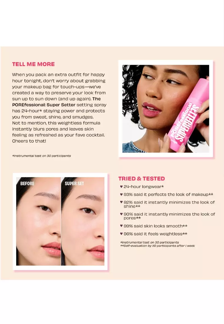 Benefit The POREfessional Super Setting Spray Mini