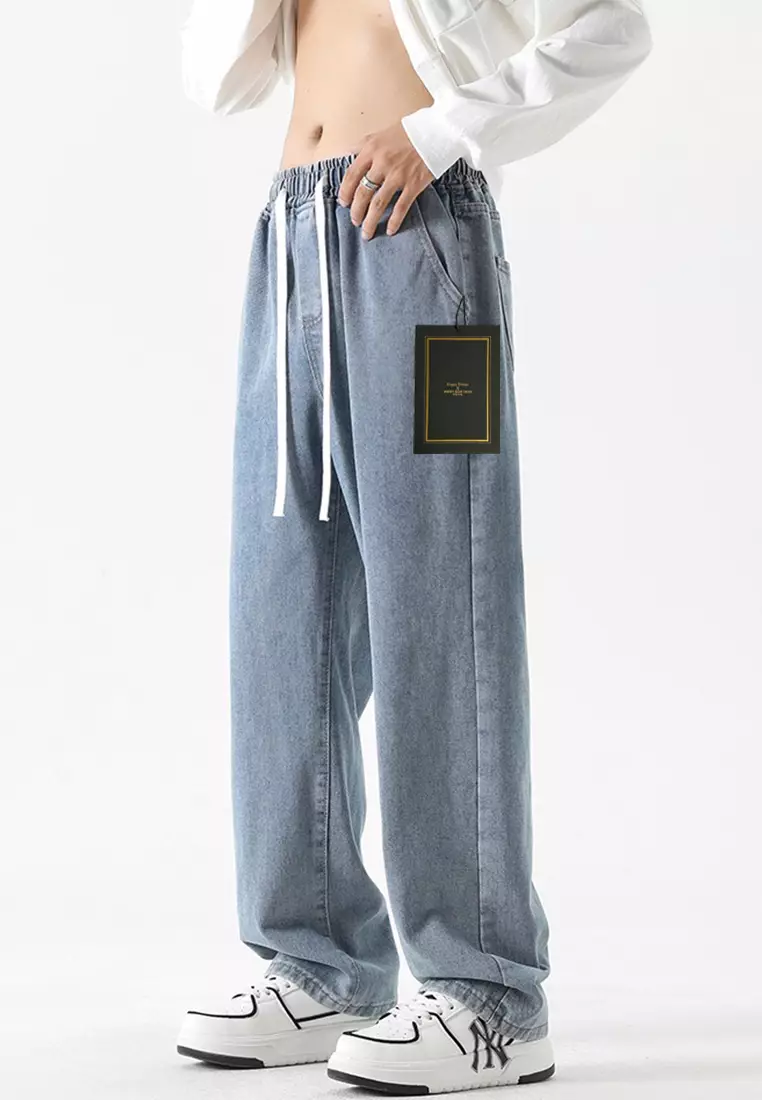 Jeans with sweatpant lining best sale