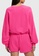 ESPRIT pink ESPRIT Color Dolphin Cropped Sweatshirt 1608BAA727343FGS_2