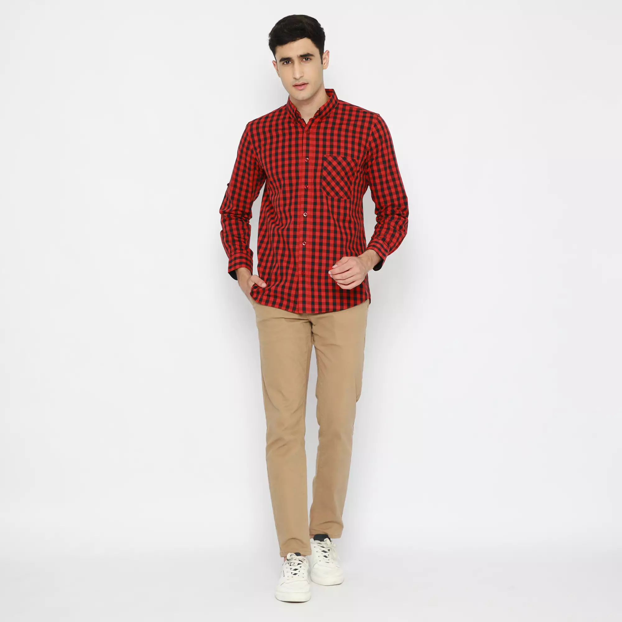 Platini Kemeja Flanel Pria Lengan Panjang 76226