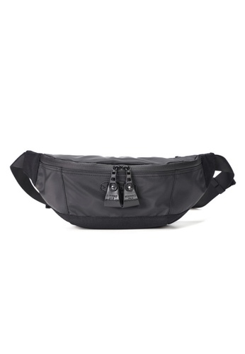 Lara black Men's Newest Oxford Cloth Vintage Chest Bag Shoulder Bag - Black 541C8AC8AE0FDFGS_1