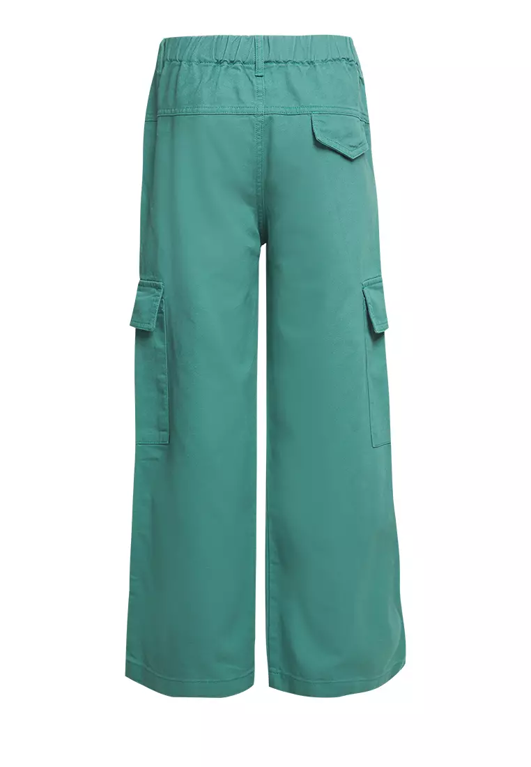 Pito Dito Girl Fritters Celana Panjang anak Hijau