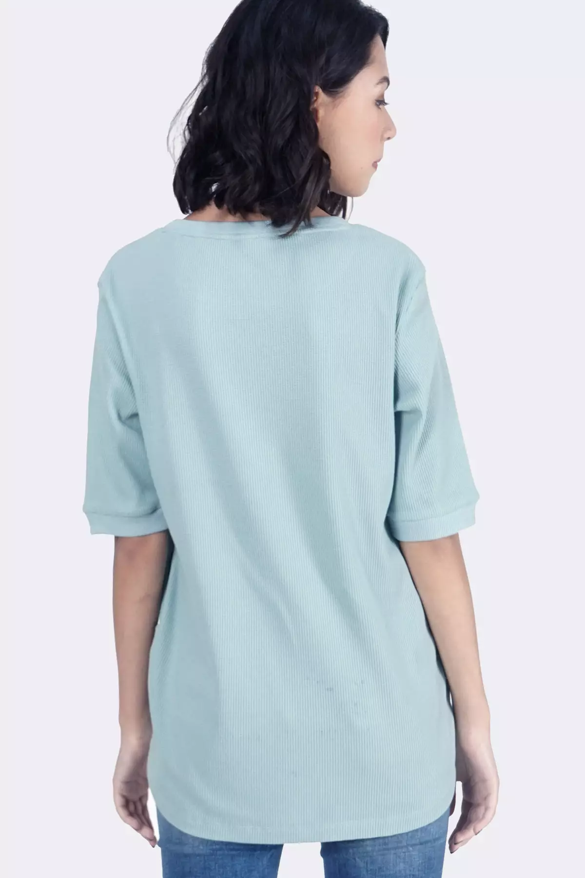 Kaos Wanita Elley Light Green