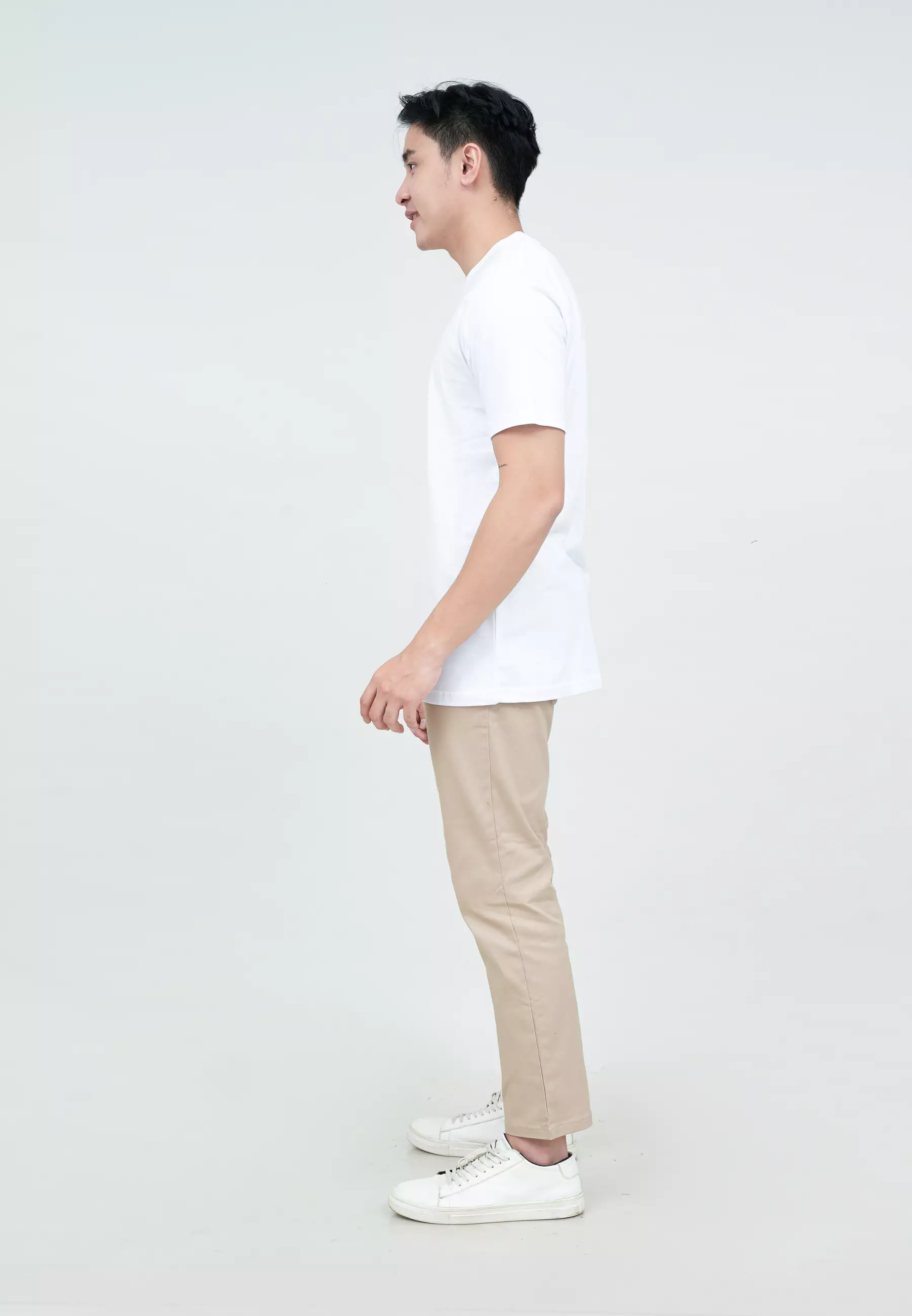 Houseofcuff T-shirt Kaos Putih Pelangi Tersedia Size S - 4XL