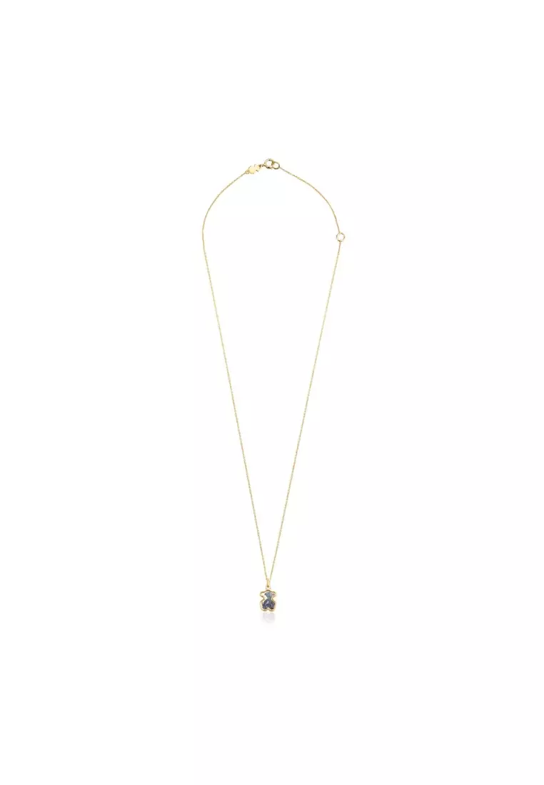 Buy TOUS TOUS Areia Gold Necklace with Blue Sapphire 2023 Online