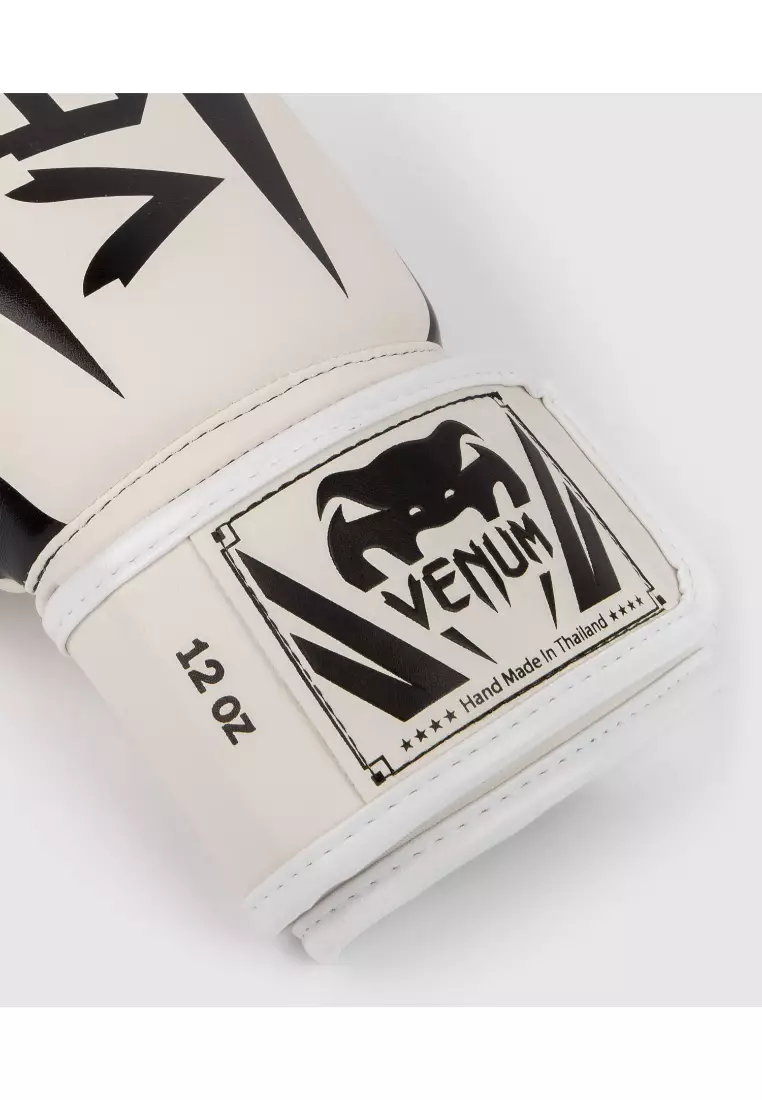 Venum Elite Boxing Gloves White/Black