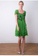 ANNE F green Chiffon Layered A-Line Dress AN664AA20MVNHK_1