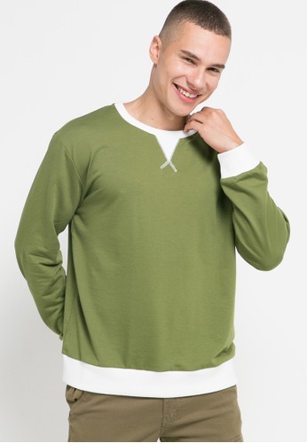 Jual Tolliver Two Color Sweatshirt Original Zalora Indonesia